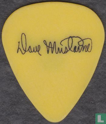 Megadeth Plectrum, Guitar Pick, Dave Mustaine, 2008 - Afbeelding 2