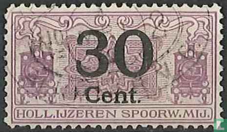 Railway stamp (11½:11 toothing)