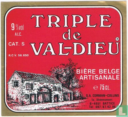 Triple de Val-Dieu 75 cl