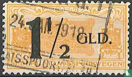 Railway stamp (11½ toothing)