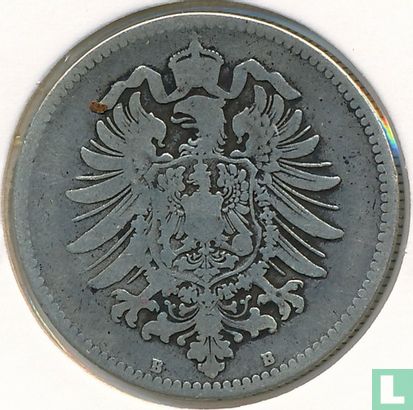 German Empire 1 mark 1878 (B) - Image 2