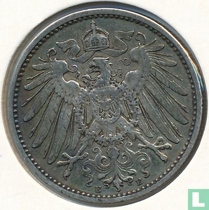 Empire allemand 1 mark 1902 (E) - Image 2