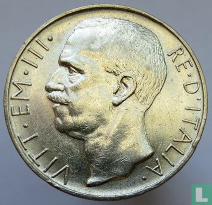 Italië 10 lire 1927 (**FERT**) - Afbeelding 2