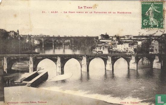 Le pont vieux, faubourg de la Madeleine - Afbeelding 1