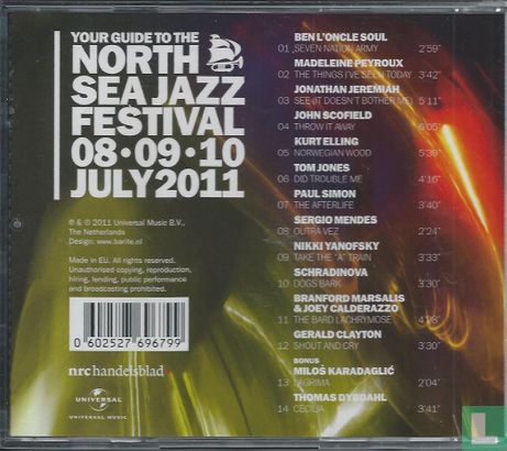 Your Guide to the North Sea Jazz Festival 08.09.10 July 2011 - Afbeelding 2