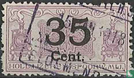 Railway stamp (11½:11 toothing)