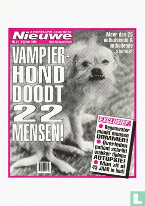 B000076 - Nieuwe "Vampier-hond doodt 22 mensen!" - Image 1