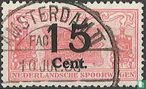 Railway stamp (11: 11½ toothing) - Image 1