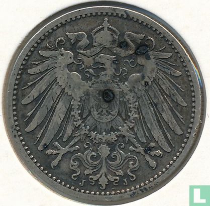 Empire allemand 1 mark 1904 (J) - Image 2