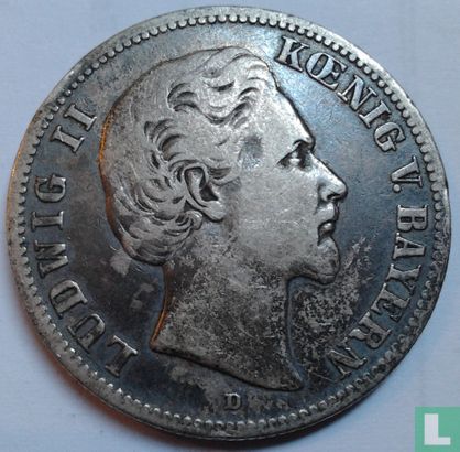 Beieren 2 mark 1877 - Afbeelding 2