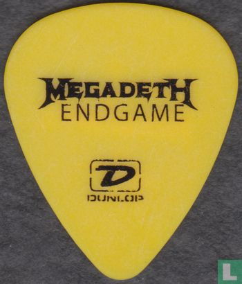 Megadeth Plectrum, Guitar Pick, Dave Mustaine, 2010 - 2011 - Afbeelding 1