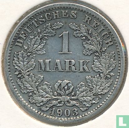 Duitse Rijk 1 mark 1903 (D) - Afbeelding 1