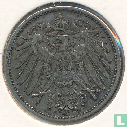 Duitse Rijk 1 mark 1904 (F) - Afbeelding 2