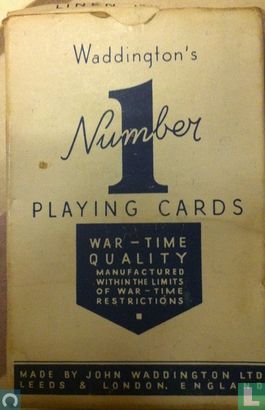 Waddington's number one playing cards - Afbeelding 1