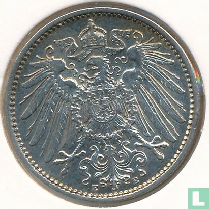 Duitse Rijk 1 mark 1906 (E) - Afbeelding 2