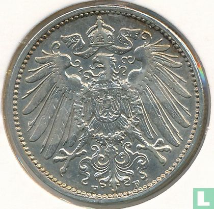 Deutsches Reich 1 Mark 1915 (F) - Bild 2