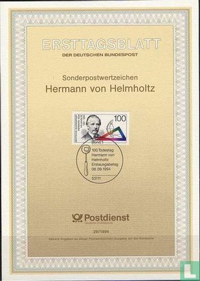 Helmholtz, Hermann von 100e sterfjaar - Afbeelding 1