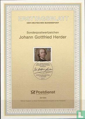 Herder, Johann Gottfried 250 years - Image 1