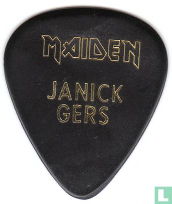 Iron Maiden Plectrum, Guitar Pick, Janick Gers, 2000 - Image 1