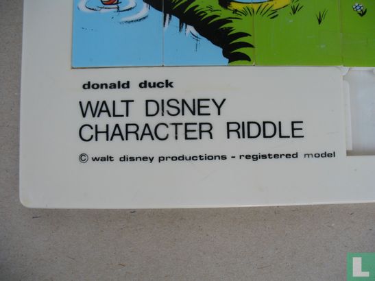 Walt Disney Character Riddle - Donald Duck - Afbeelding 3