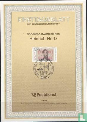 Heinrich Hertz,100e sterfjaar - Afbeelding 1