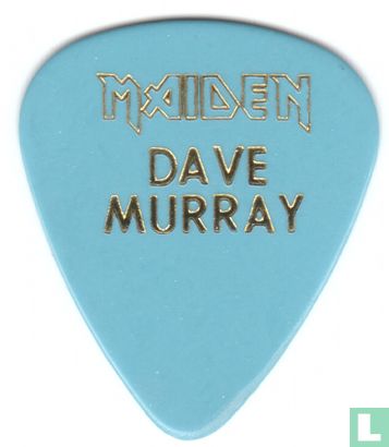Iron Maiden Plectrum, Guitar Pick, Dave Murray, 2007 - Afbeelding 1