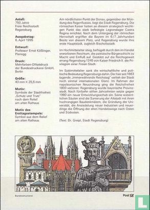 Freie Reichsstadt Regensburg  1245-1995 - Image 2