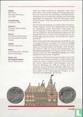 Reichstag Worms 1495 - Afbeelding 2