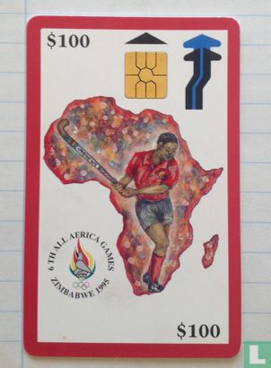 6e all africa games Zimbabwe 1995 - Bild 1