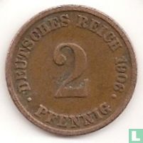 Deutsches Reich 2 Pfennig 1906 (J) - Bild 1