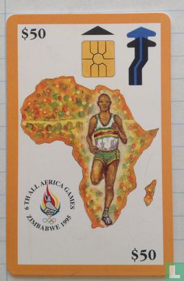 6e all africa games Zimbabwe 1995 - Bild 1