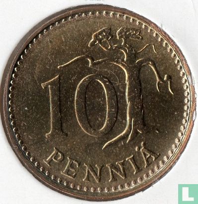 Finland 10 penniä 1982 - Image 2