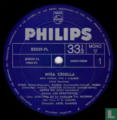 Misa Criolla - Afbeelding 3