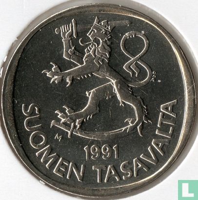 Finland 1 markka 1991 - Image 1