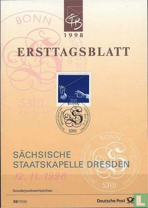 Sächsische Staatskapelle 1548-1998 - Afbeelding 1