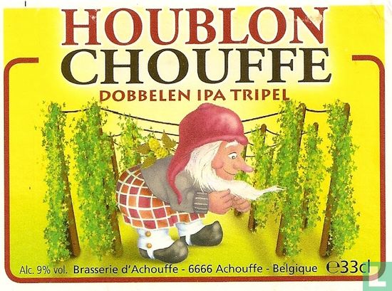 Houblon Chouffe IPA 33 cl - Afbeelding 1