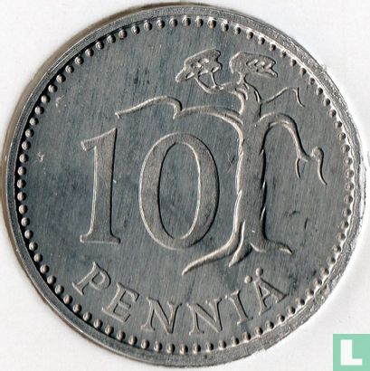 Finland 10 penniä 1984 - Afbeelding 2
