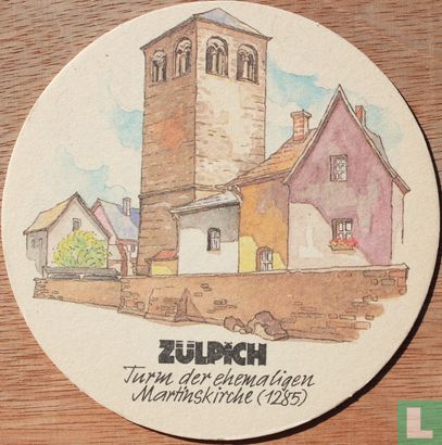 Zülpich Turm der ehemaligen Martinskirche (1285) - Afbeelding 1