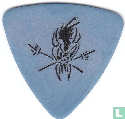 Metallica Jason Newsted Scary Guy Plectrum, Bass Guitar Pick 1994 - 1995 - Image 1