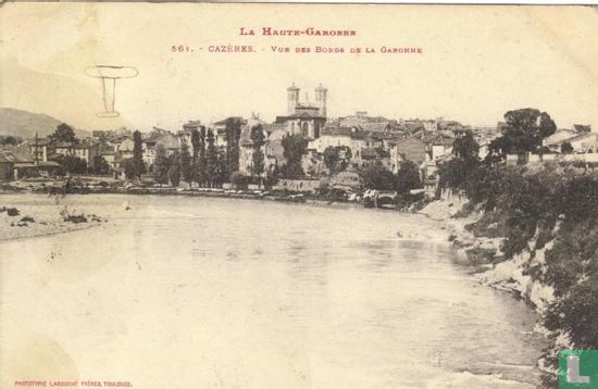 Vue des bords de la Garonne - Afbeelding 1