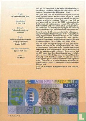 Duitse Mark 50 jaar - Afbeelding 2