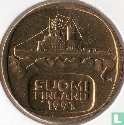 Finnland 5 Markkaa 1991 - Bild 1