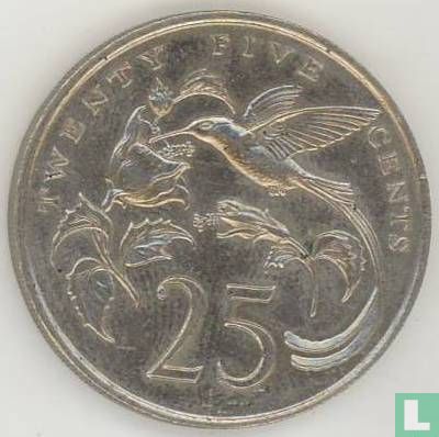 Jamaica 25 cents 1987 - Image 2