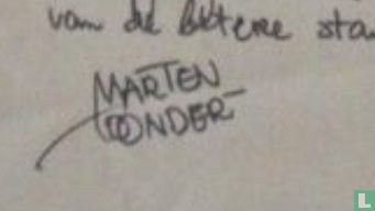 handtekening Marten Toonder - Image 1