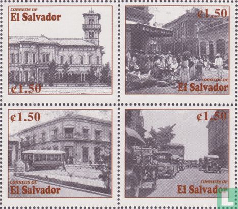 Alte Stadtansichten San Salvador