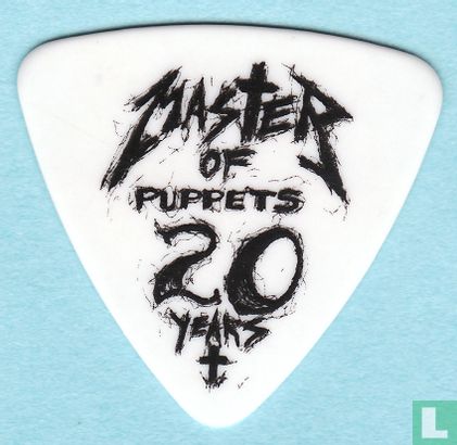 Metallica Robert Trujillo, 20 years Master of Puppets, Plectrum, Guitar Pick, 2006 - Image 2