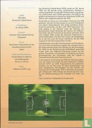 Deutscher Fußball-Bund 1900-2000 - Bild 2