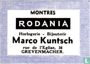 Montres Rodania - Marco Kuntsch