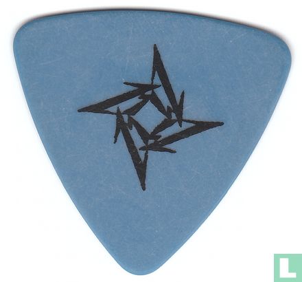 Metallica Jason Newsted Bass Ninja Star, Plectrum, Guitar Pick 1996 - 1997 - Afbeelding 1
