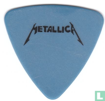 Metallica Jason Newsted XXX Plectrum, Bass Guitar Pick 1999 - 2000 Old Logo - Image 2